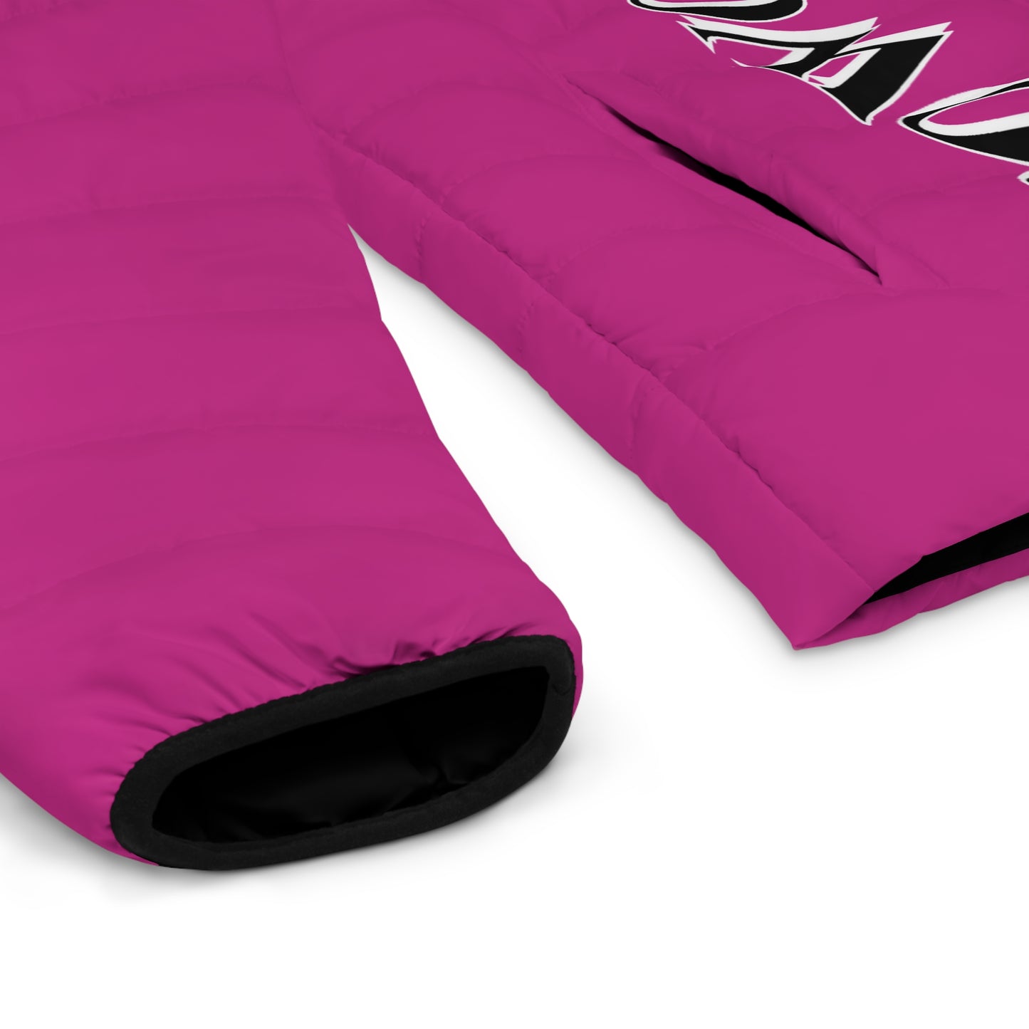 Men's CROWGODSHI Puffer Jacket, PINK