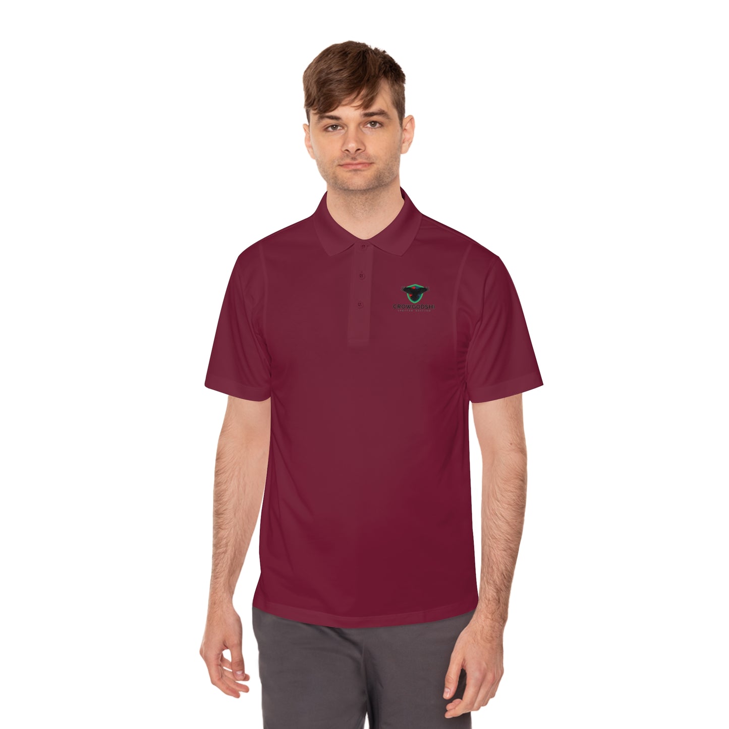 Men's Sport Polo Shirt - Lightweight Activewear for Casual and Athletic Use