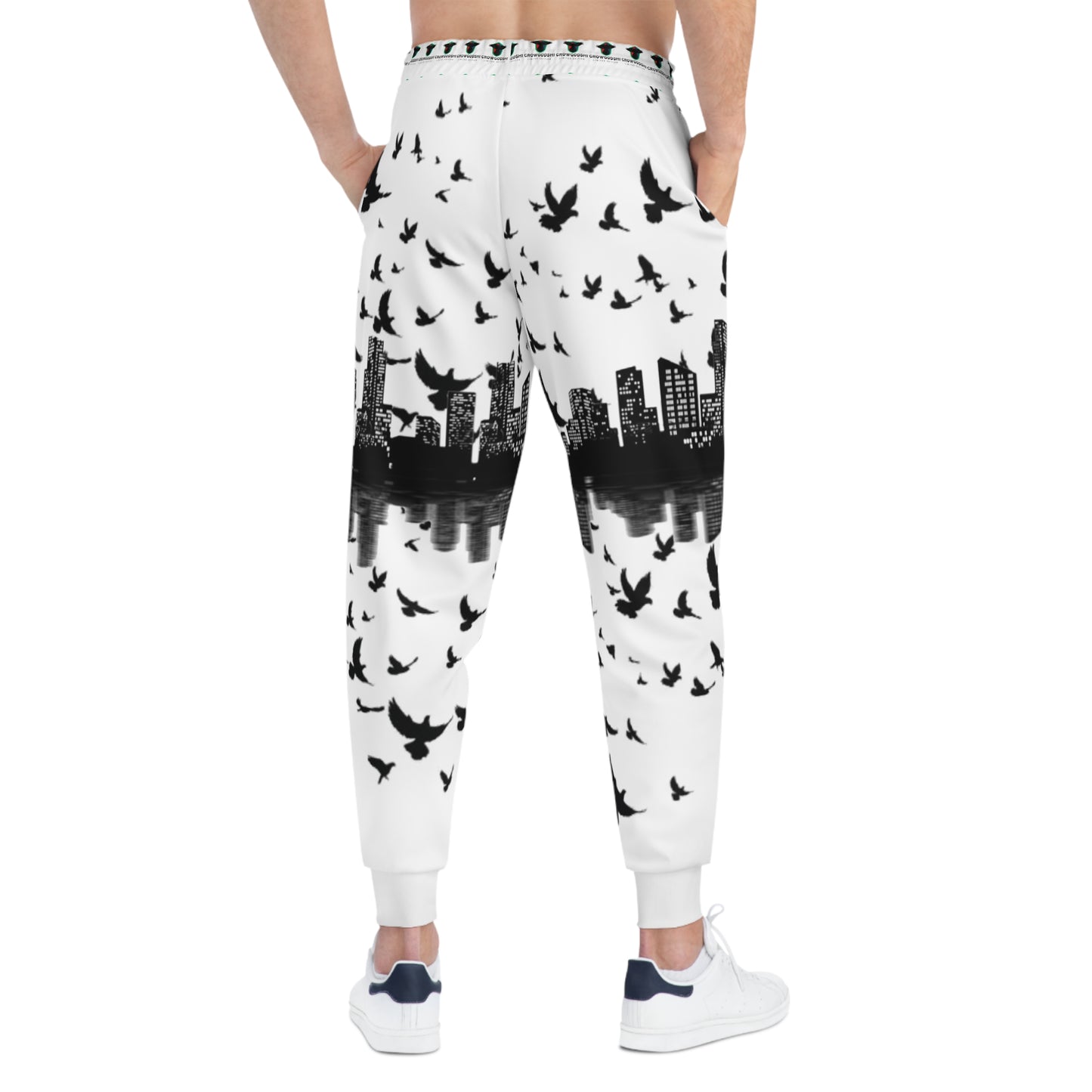 Crowgodshi Designer Crow City Joggers