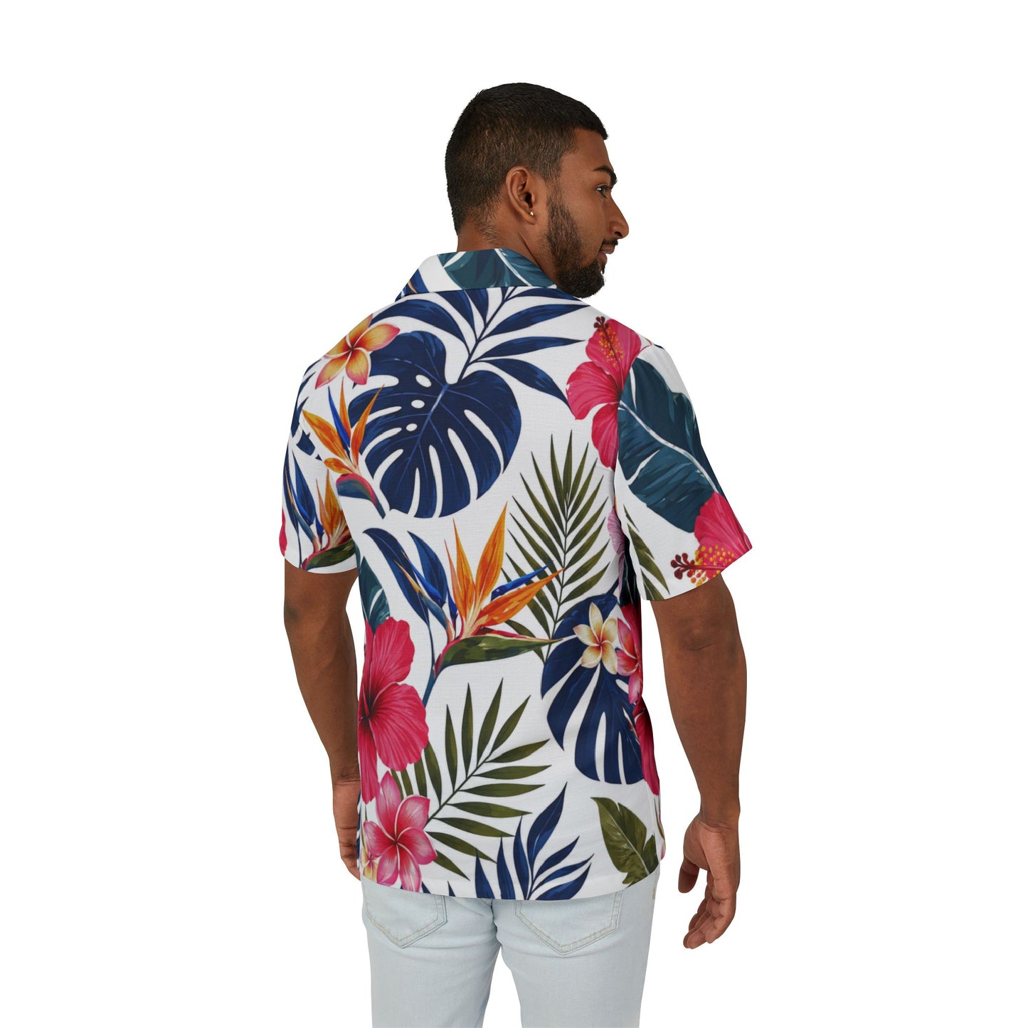 Crowgodshi Designer Tropical Hawaiian Shirt