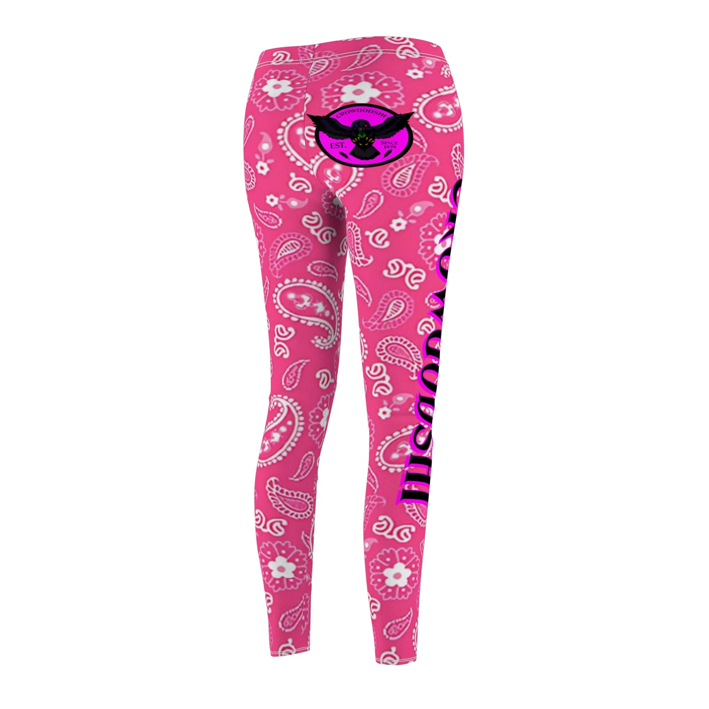 Women's Crowgodshi Pink Colors Leggings