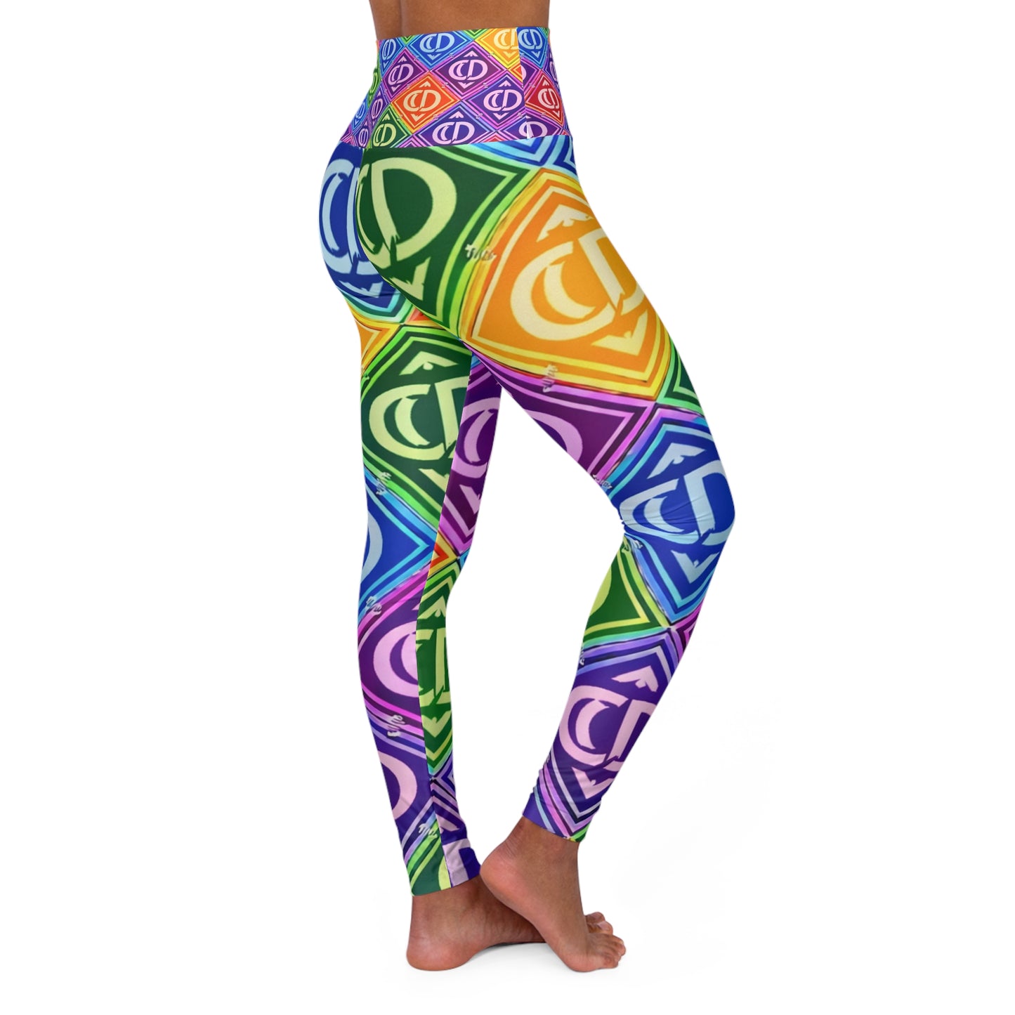 Crowgodshi Designer Yoga Leggings