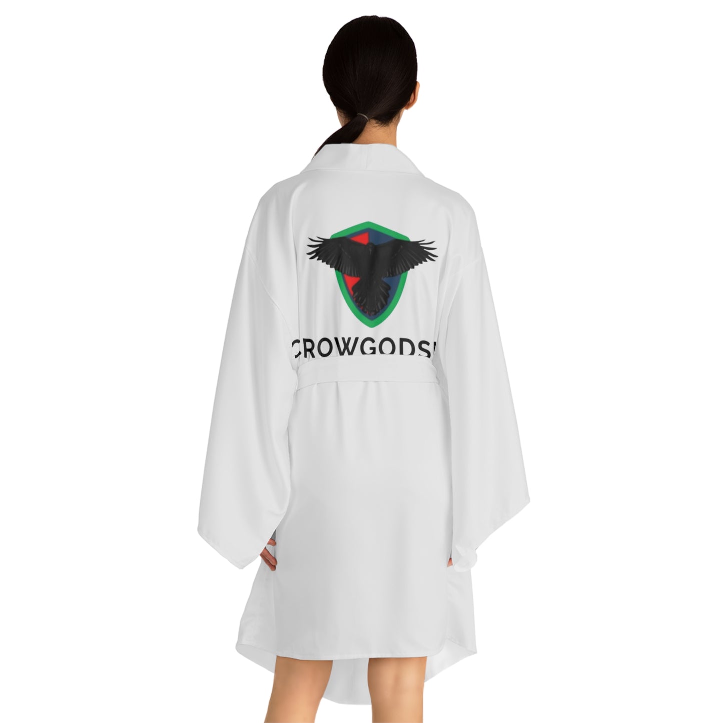 Crowgodshi Limited Edition Long Sleeve Kimono Robe - Stylish Comfort for Everyday Elegance