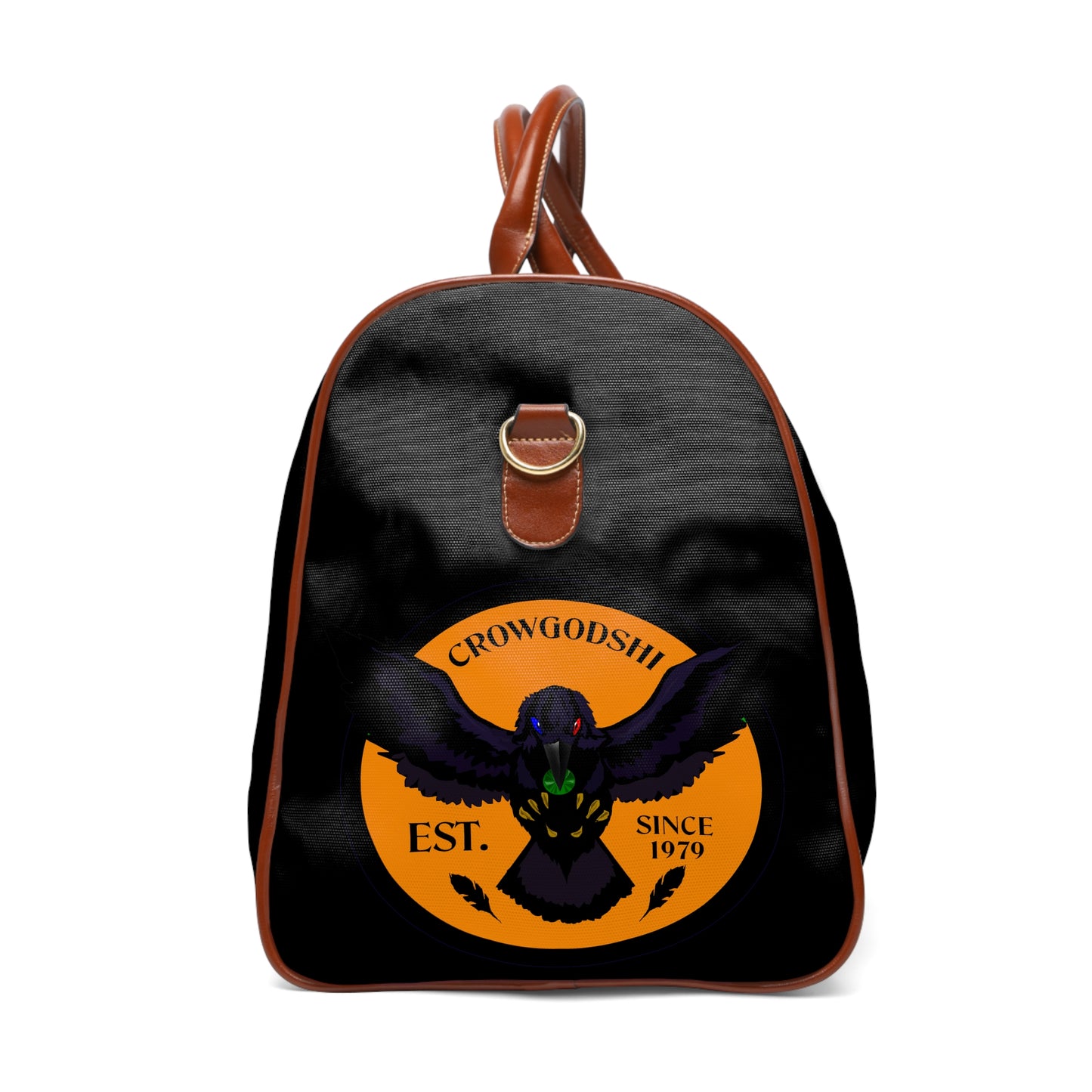 Crowgodshi Designer Waterproof Travel Bag, ORANGE