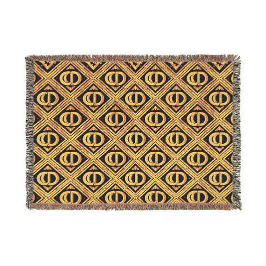 Crowgodshi Designer Jacquard Throw