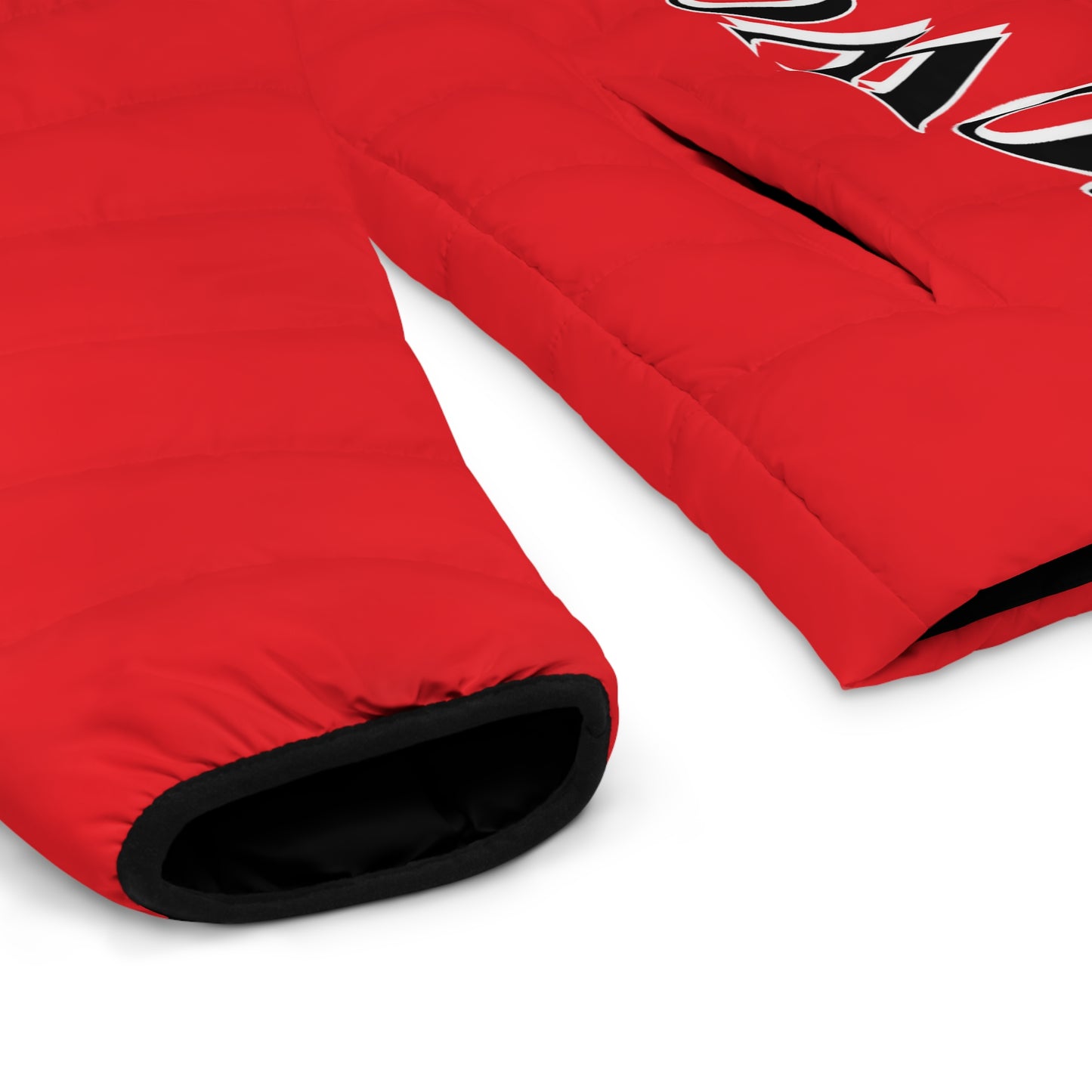 3rd Generation Men's CROWGODSHI Puffer Jacket, RED