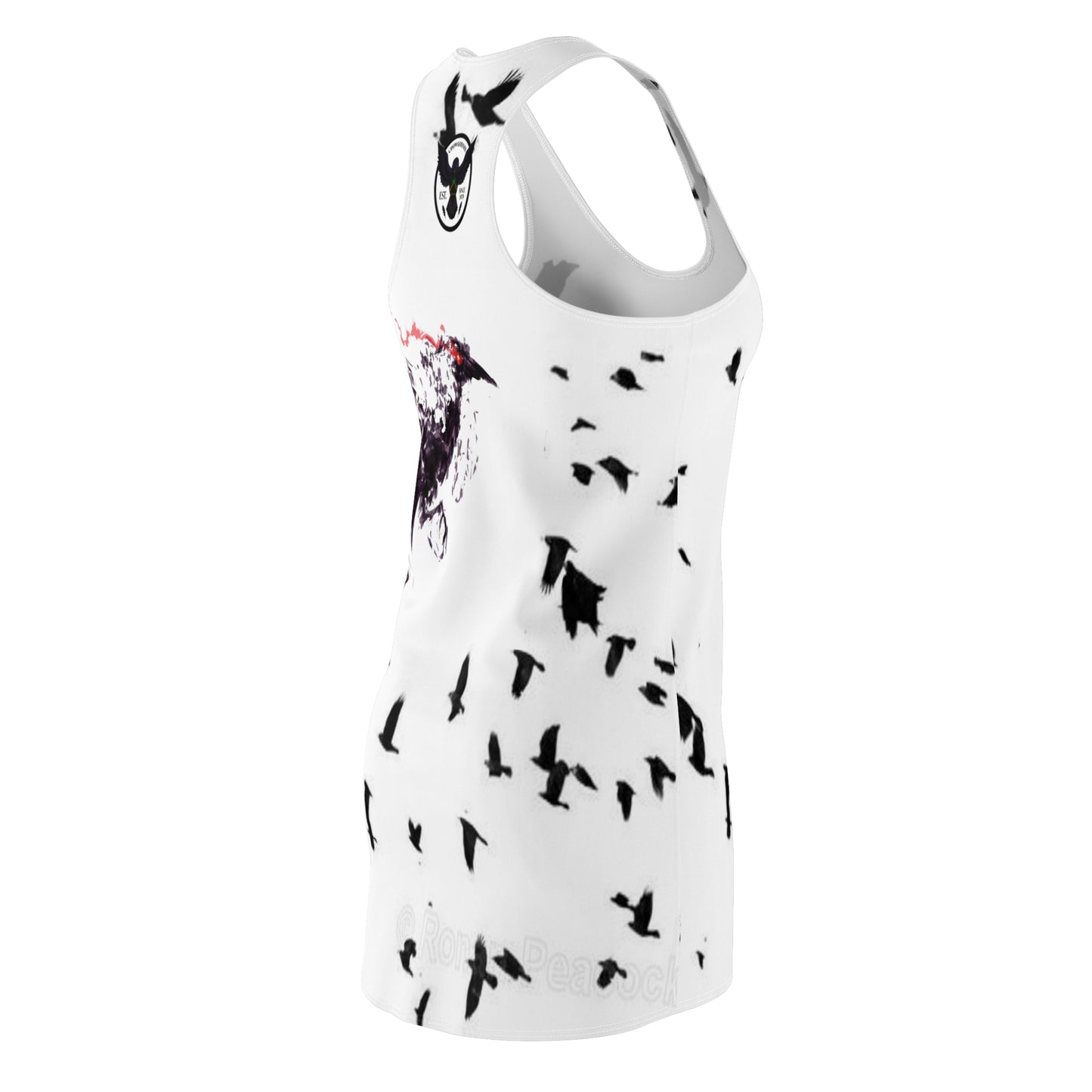 Crowgodshi Women's Flock of Crows Racerback Dress