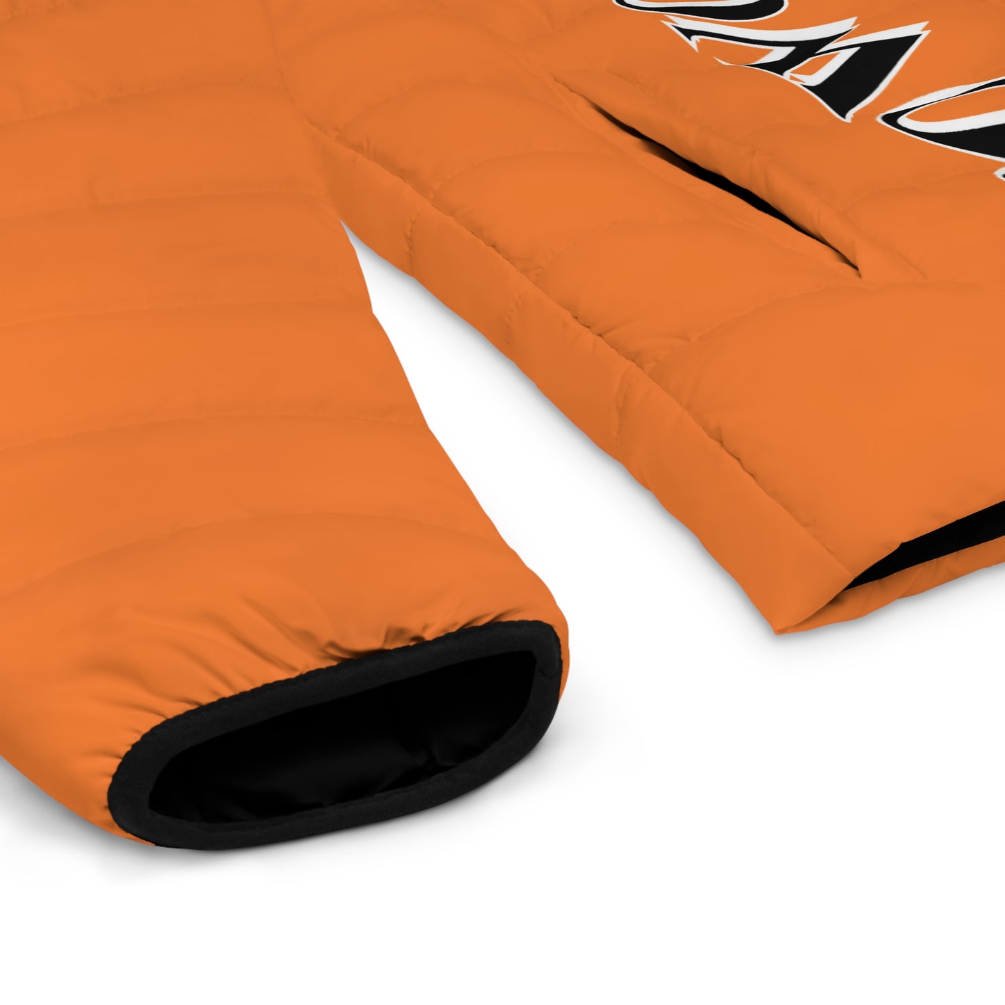 Men's CROWGODSHI Puffer Jacket, LIGHT ORANGE