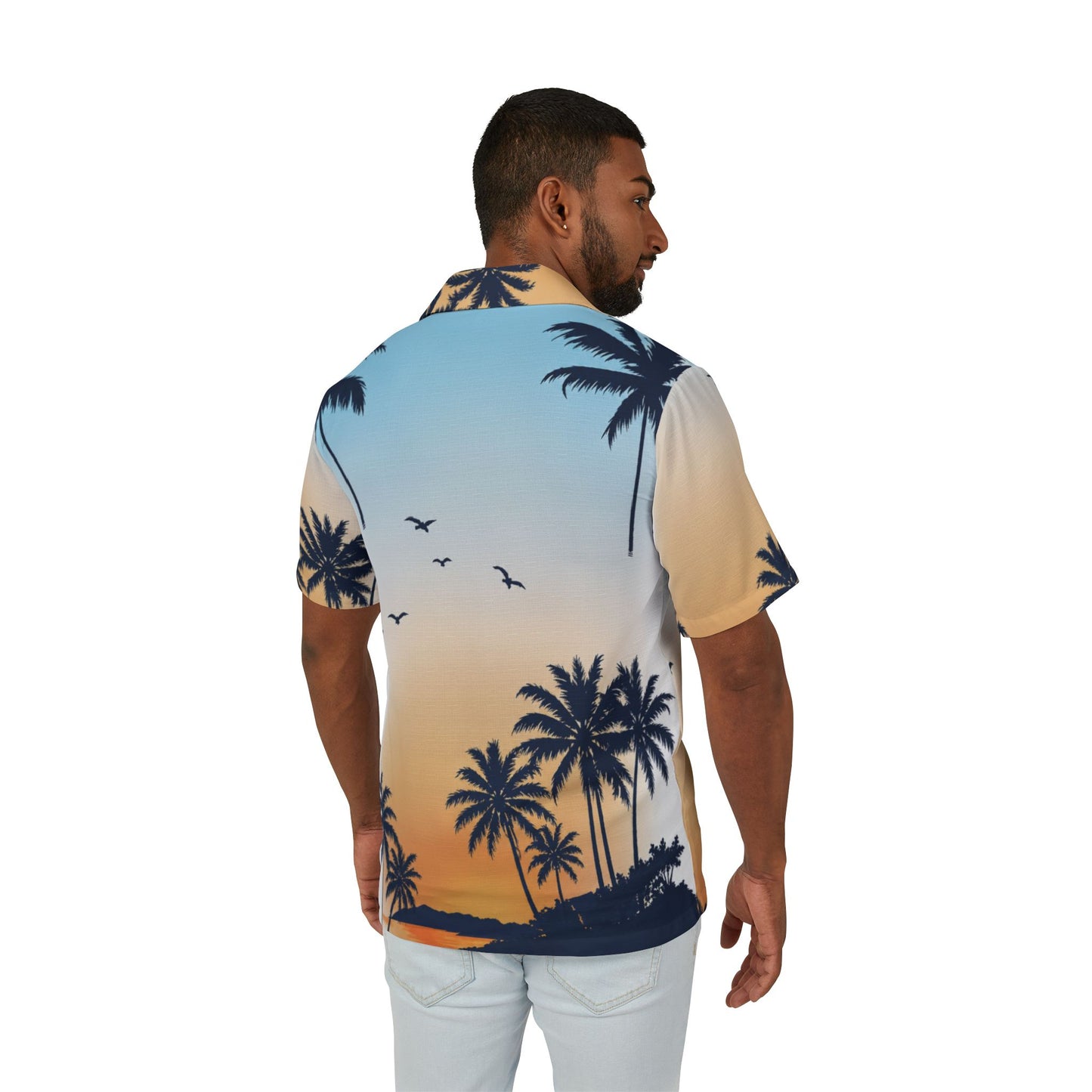 Crowgodshi Designer Tropical Hawaiian Shirt
