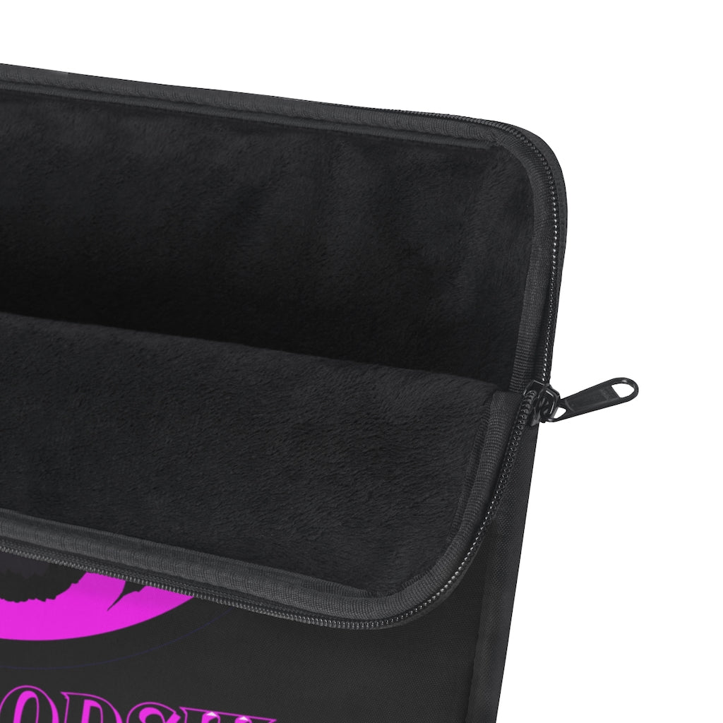 Crowgodshi First Generation Laptop Sleeve, PINK LOGO