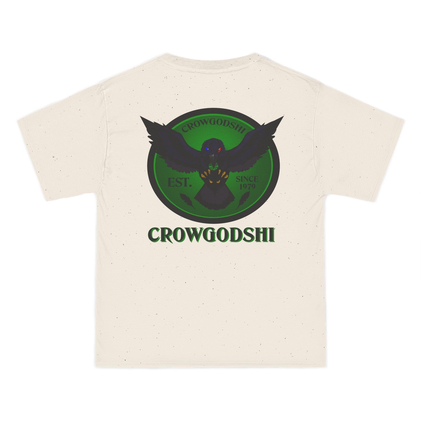 Crowgodshi First Generation Limited Edition Beefy-T®, GREEN LOGO