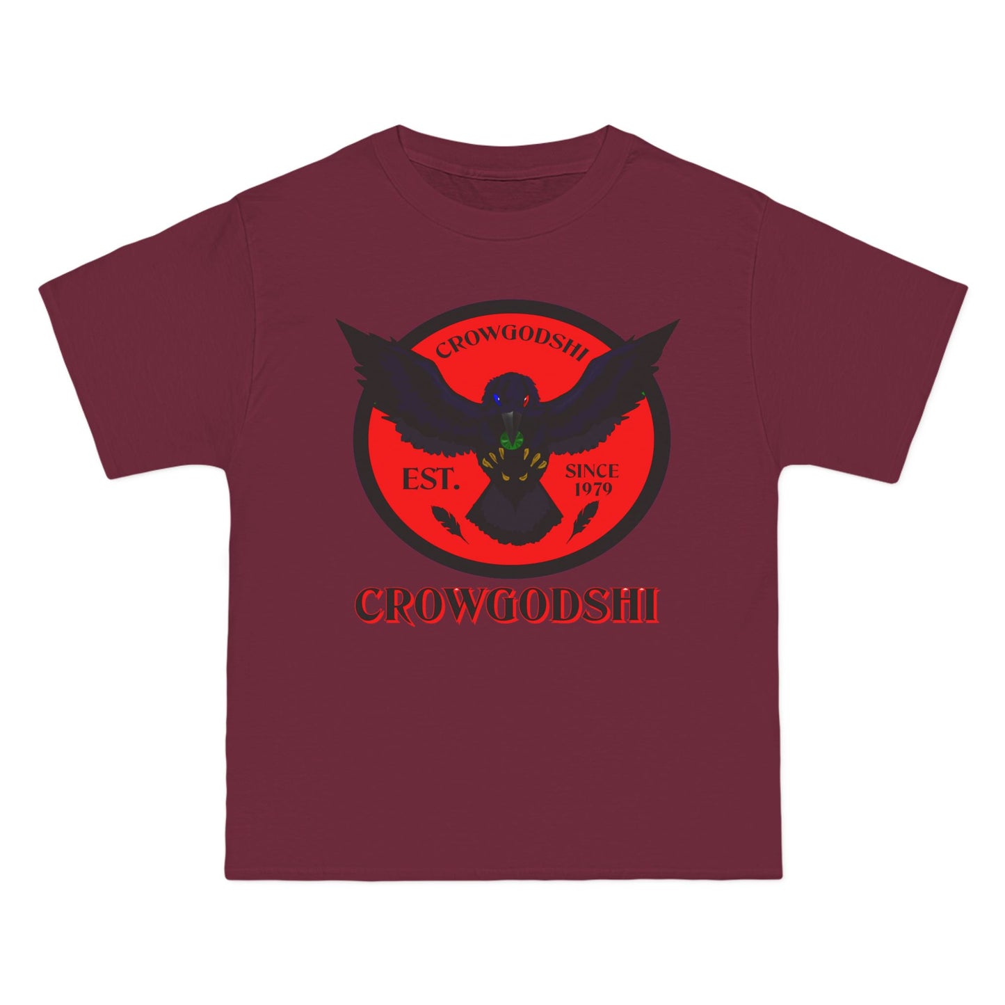 Crowgodshi First Generation Limited Edition Beefy-T®, RED LOGO