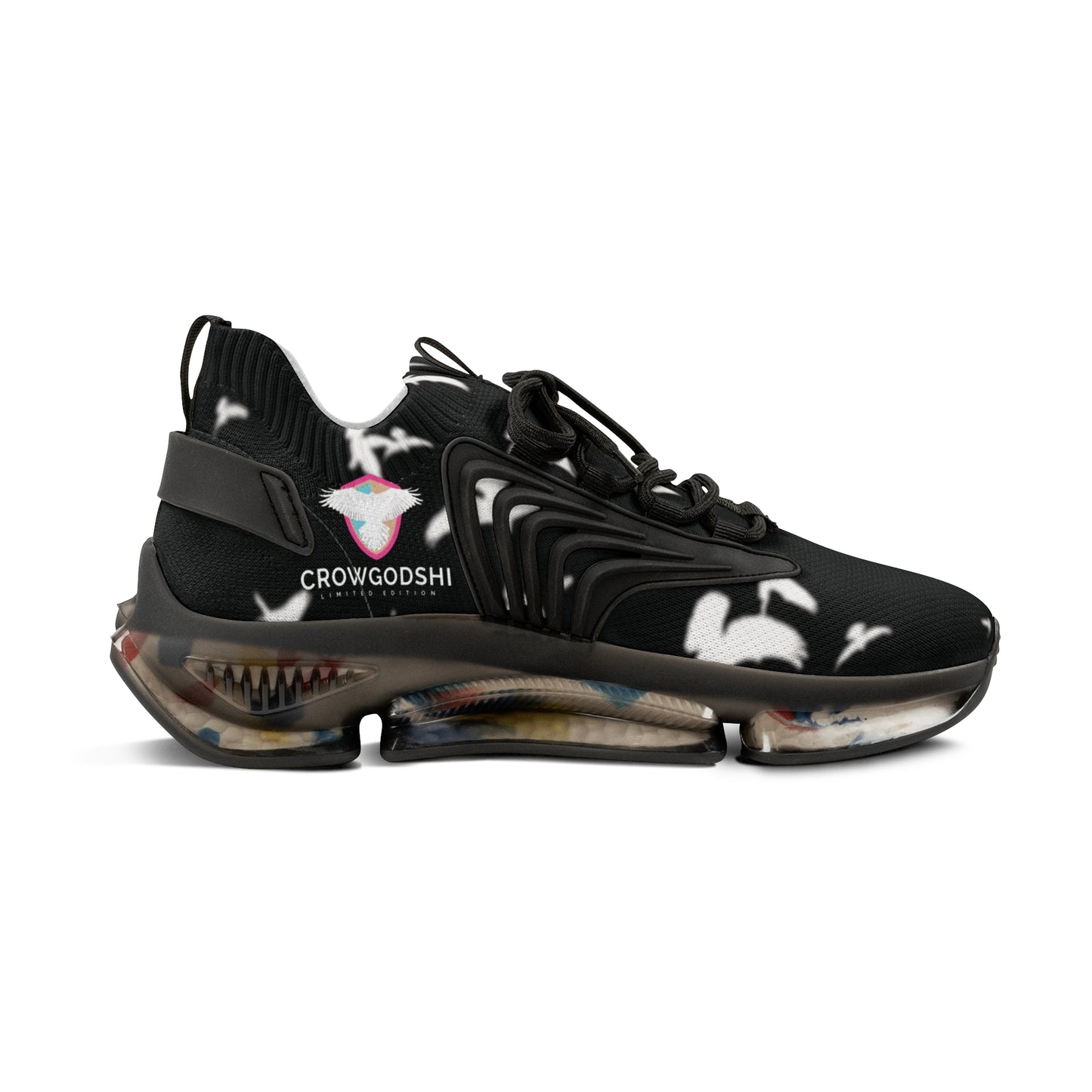 Crowgodshi Designer Crow City Sneakers