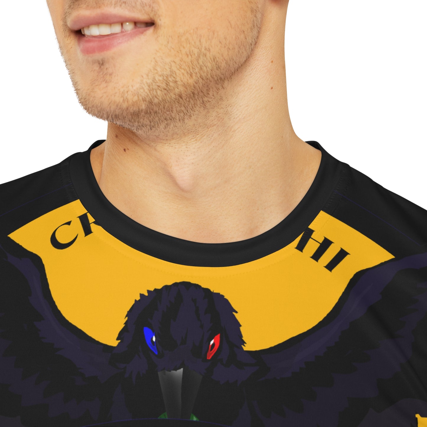 Special Edition Crowgodshi Designer T-shirt, GOLD LOGO