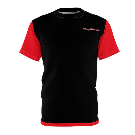 Crowgooshi Designer RED LINE  T-Shirt