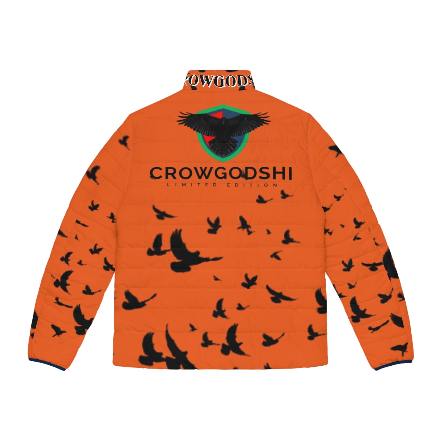 Crowgodshi Limited Edition Men's Puffer Jacket (ORANGE)