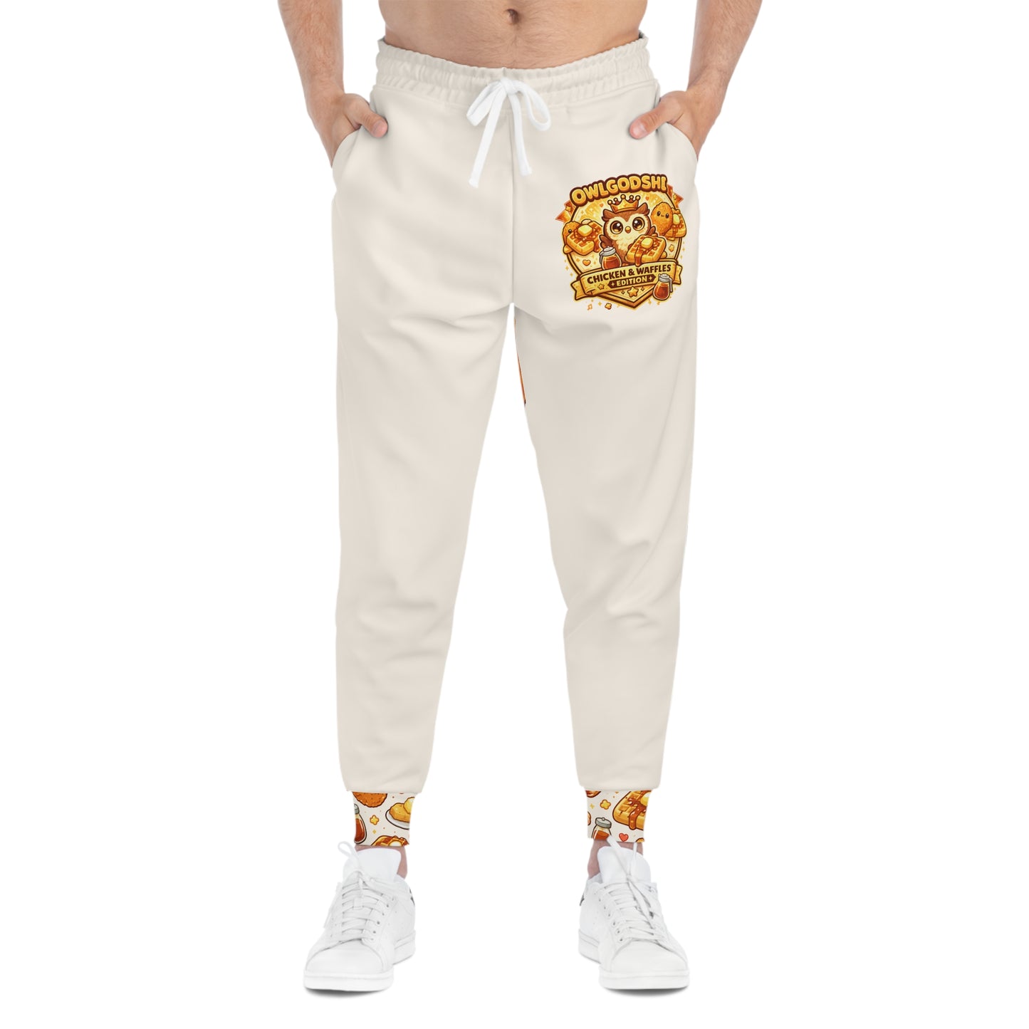 Owlgodshi Chicken & Waffles Edition Athletic Joggers