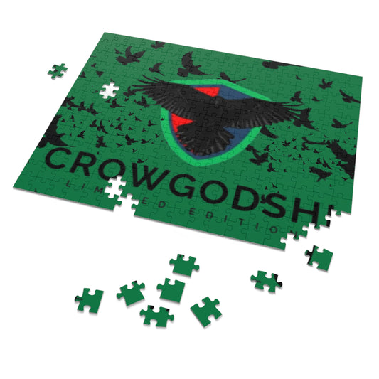 Limited Edition Crowgodshi Jigsaw Puzzle with Tin - Perfect Gift for Puzzle Lovers