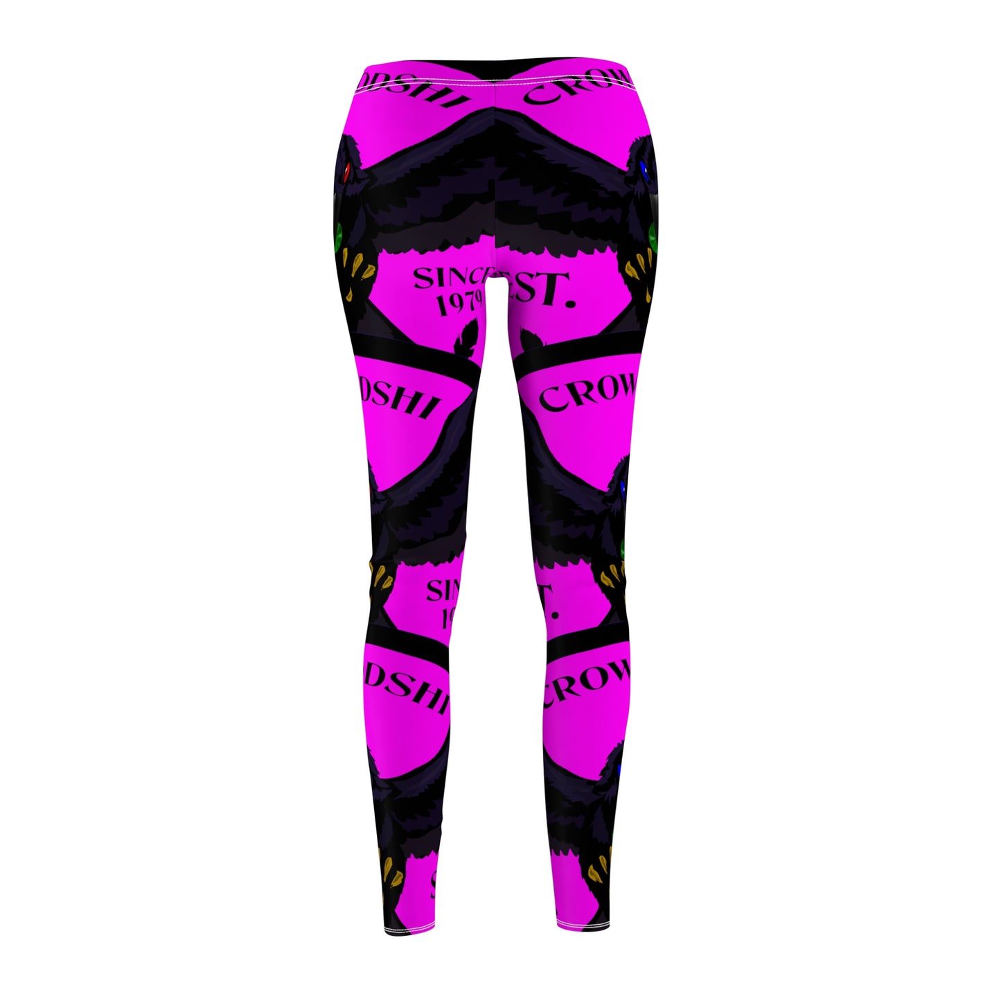 Women's Crowgodshi First Generation #2 Limited Edition Leggings, PINK LOGO
