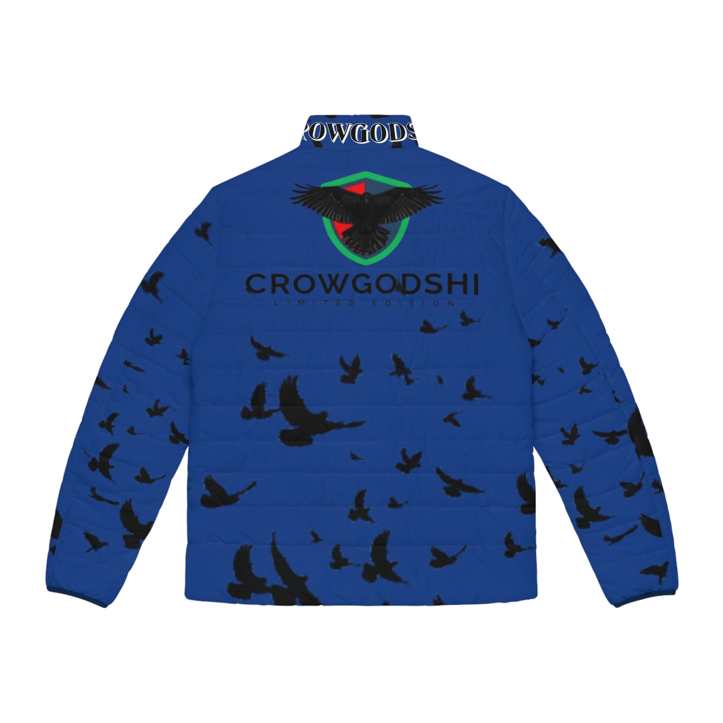 Crowgodshi Limited Edition Men's Puffer Jacket (BLUE)