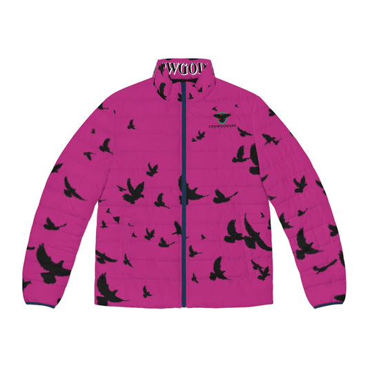Crowgodshi Limited Edition Men's Puffer Jacket (PINK)