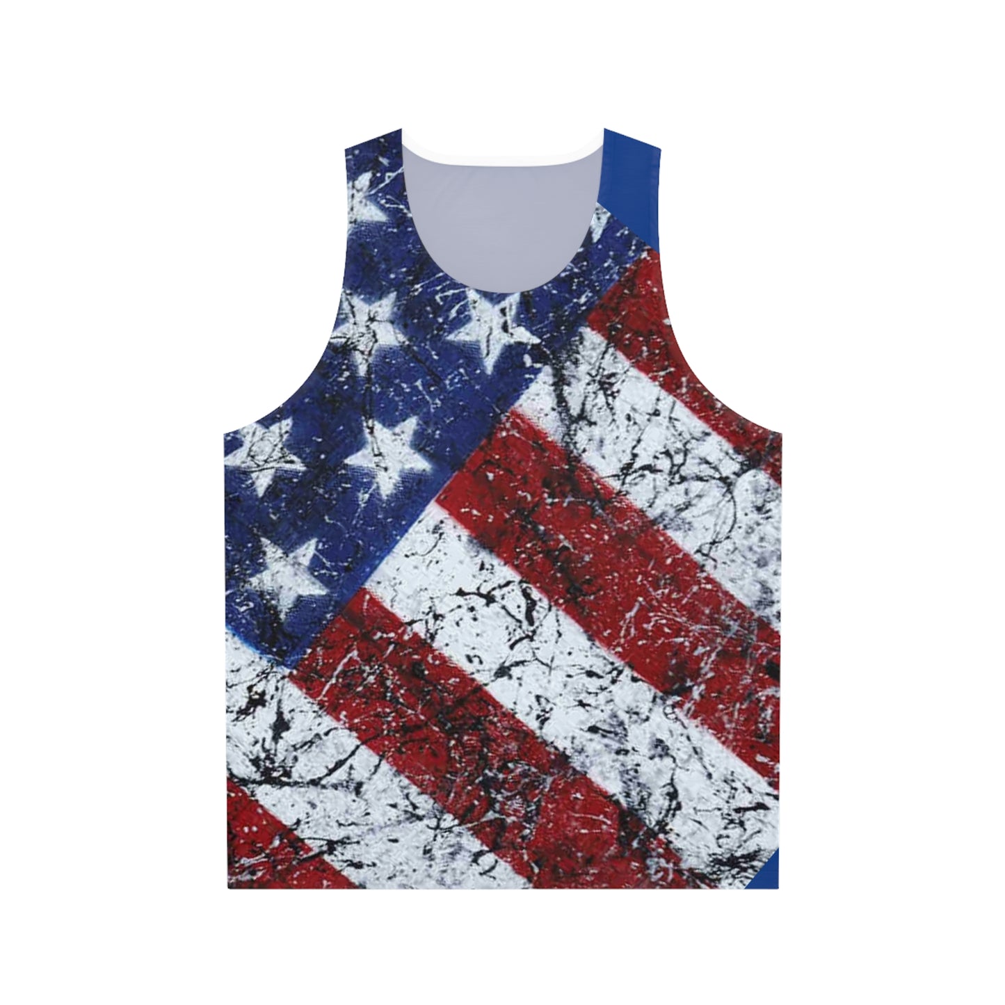 Unisex American Flag Tank Top - Limited Edition Crowgodshi Design