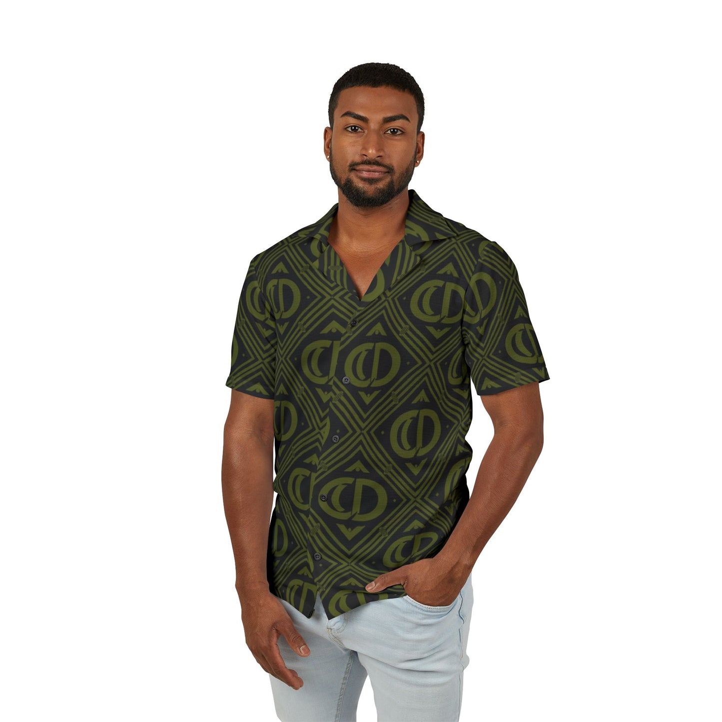 Crowgodshi Designer Tropical Hawaiian Shirt