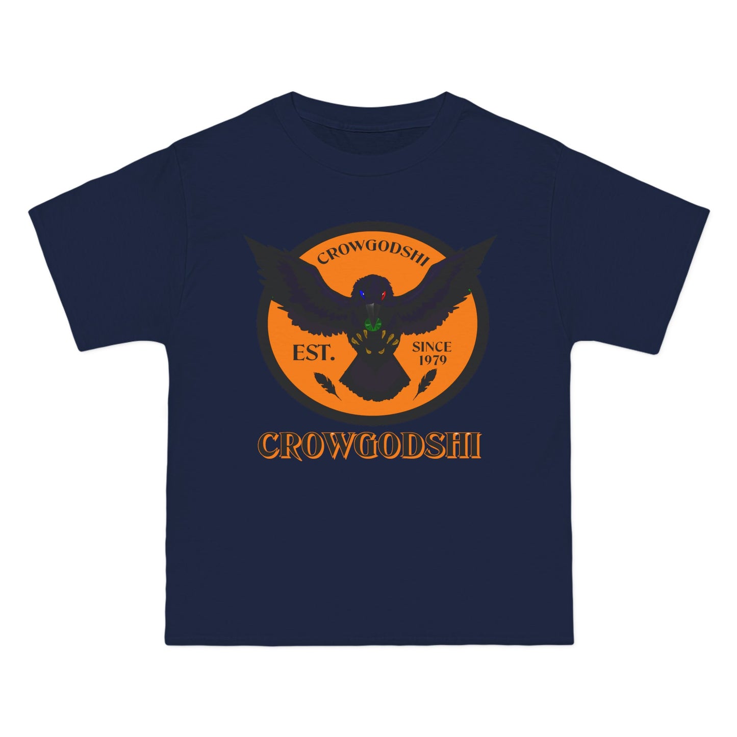 Crowgodshi First Generation Limited Edition Beefy-T®, ORANGE LOGO