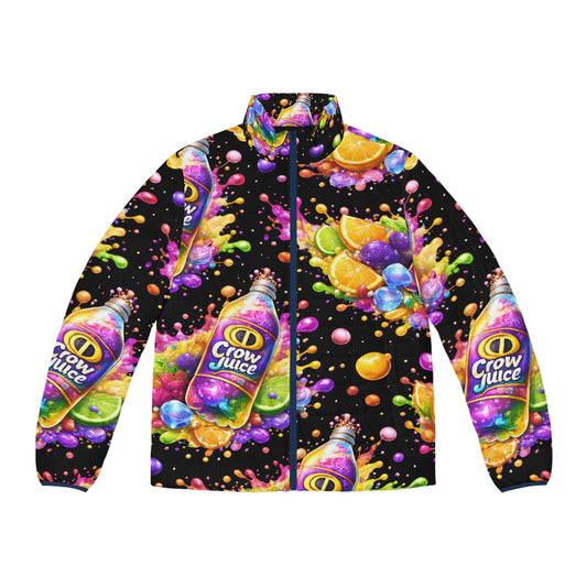 Crowgodshi Designer Crow Juice Puffer Jacket