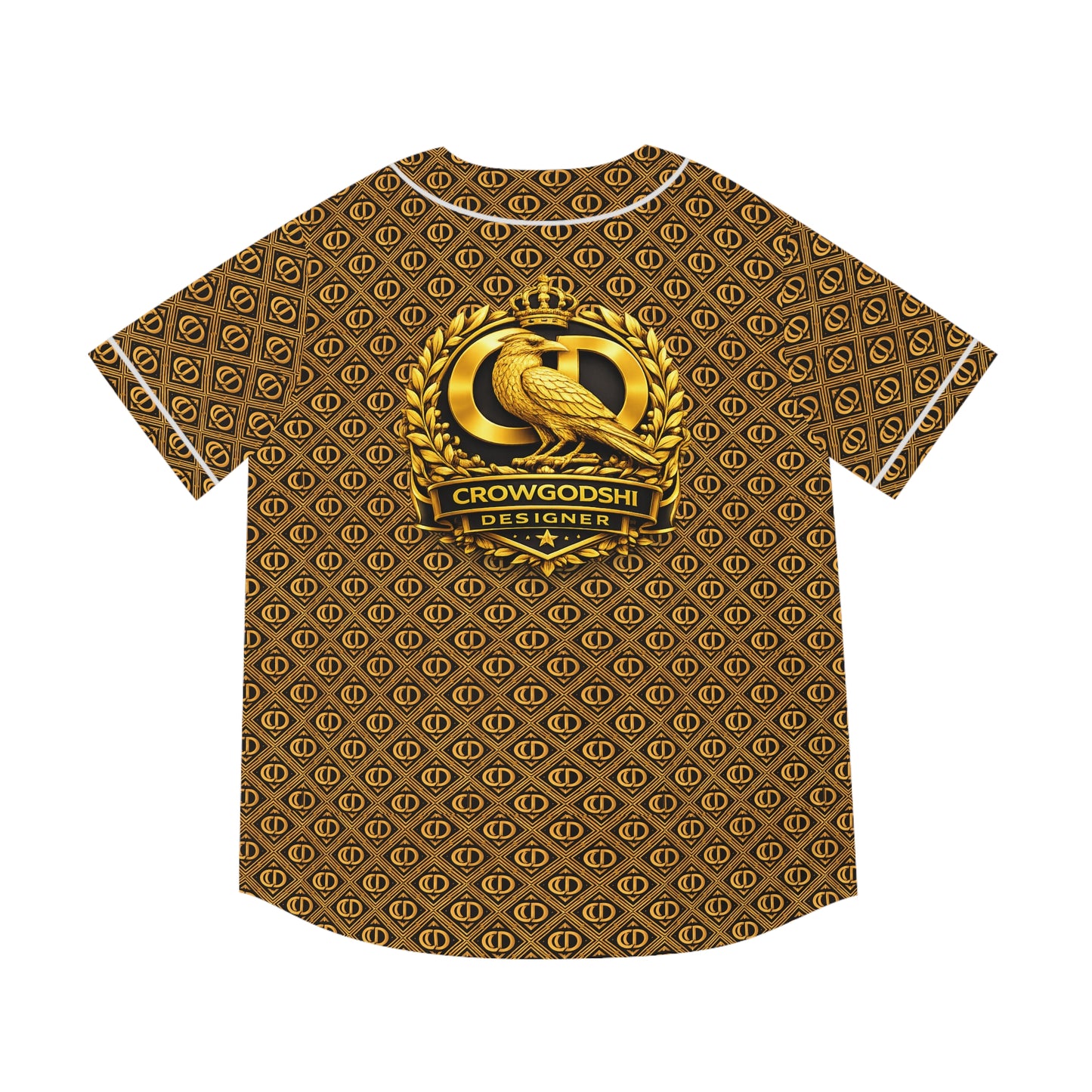 Crowgodshi Designer Baseball Jersey