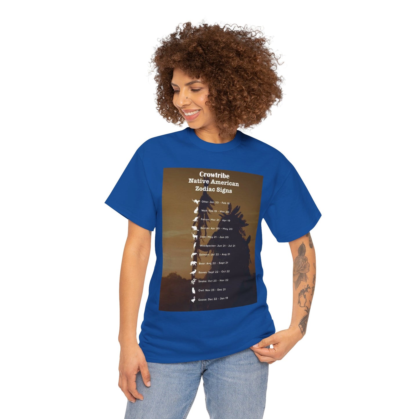 Crowgodshi "Native American Zodiacs" Gic Crow Edition T-Shirt