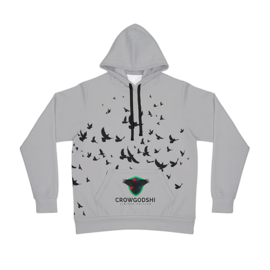 Crowgodshi Limited Edition Athletic Hoodie V2 (Light Grey)