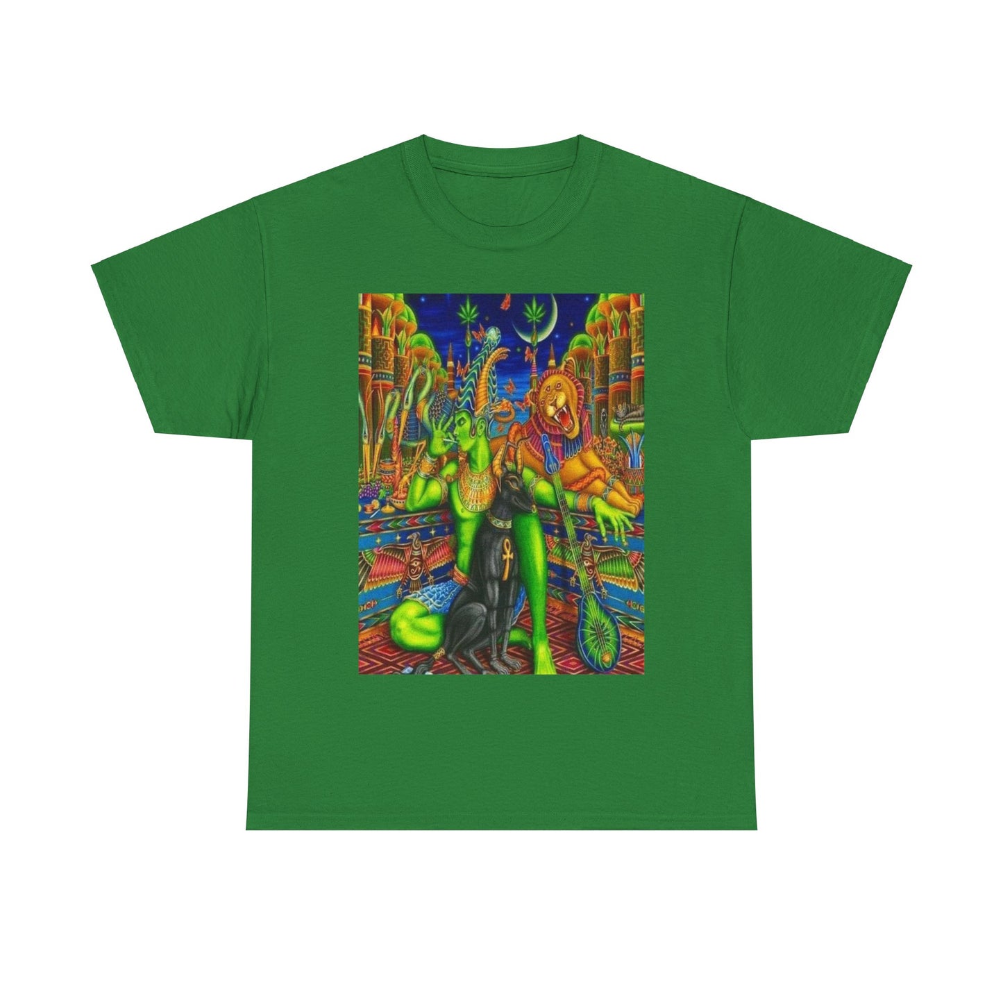 Crowgodshi "GREEN GOD MAGIC" Gic Crow Edition T-Shirt