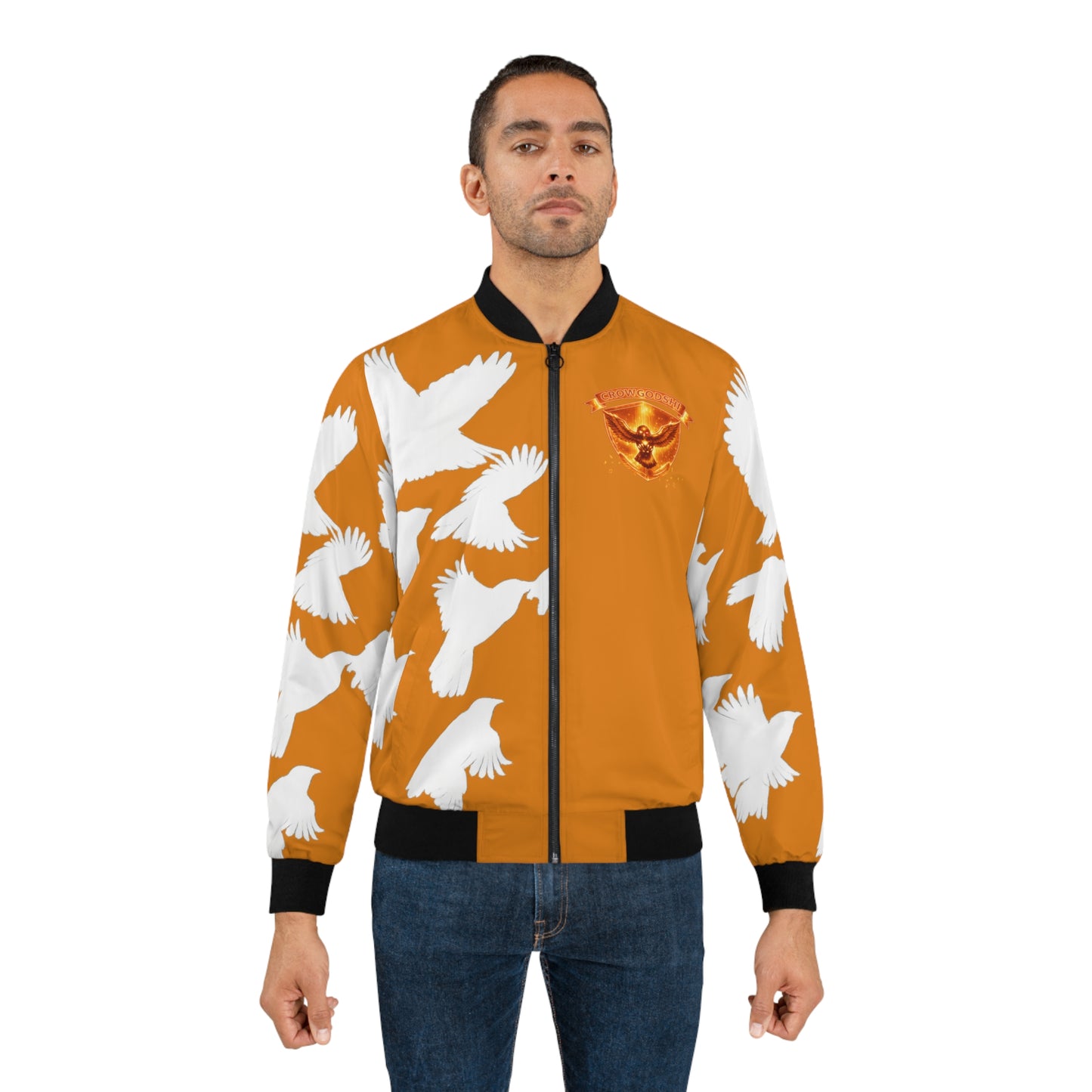 Crowgodshi Designer Bomber Jacket