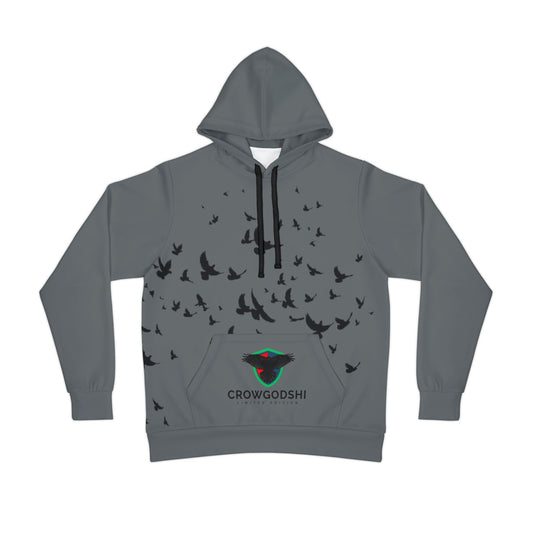 Crowgodshi Limited Edition Athletic Hoodie V2 (CHARCOAL)