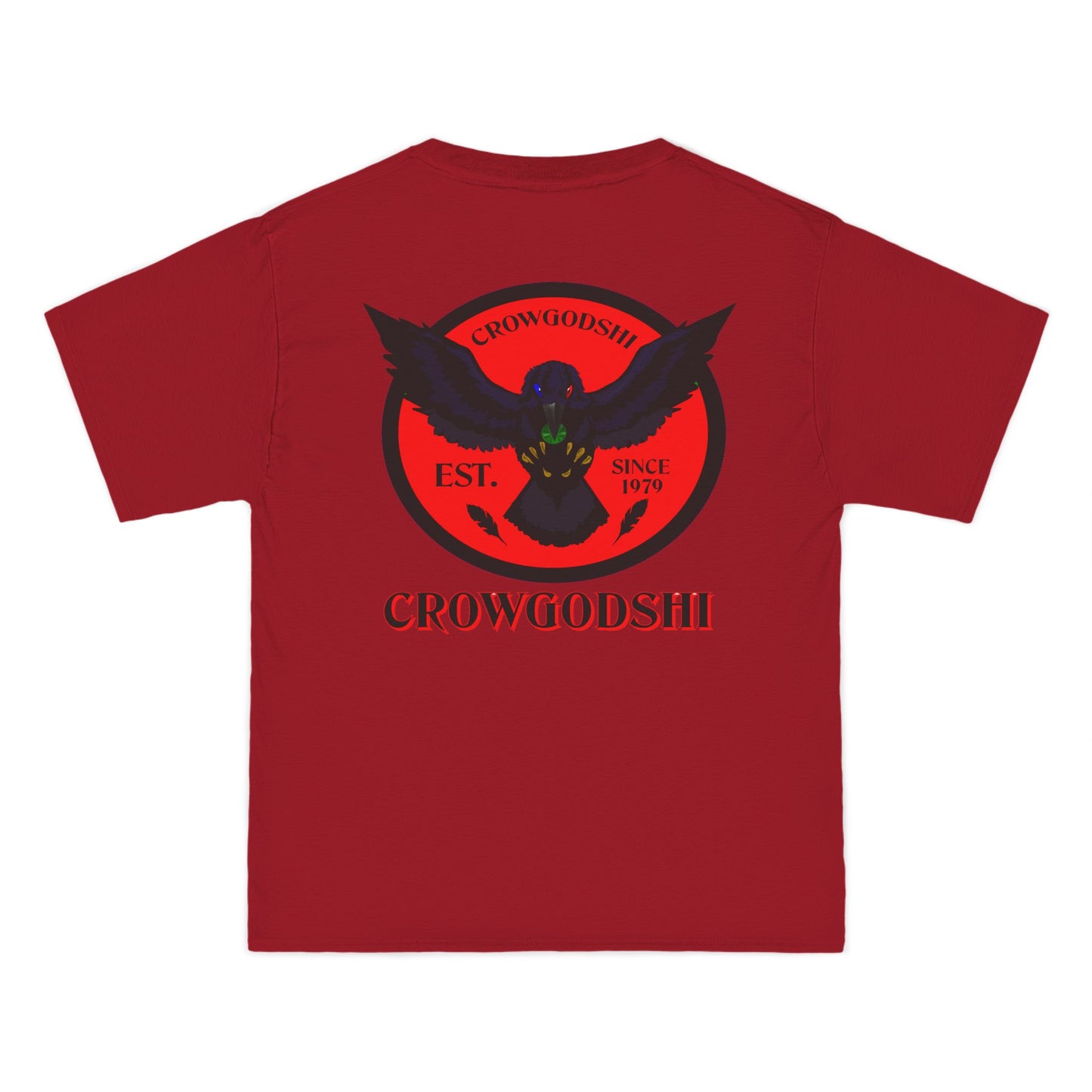 Crowgodshi First Generation Limited Edition Beefy-T®, RED LOGO