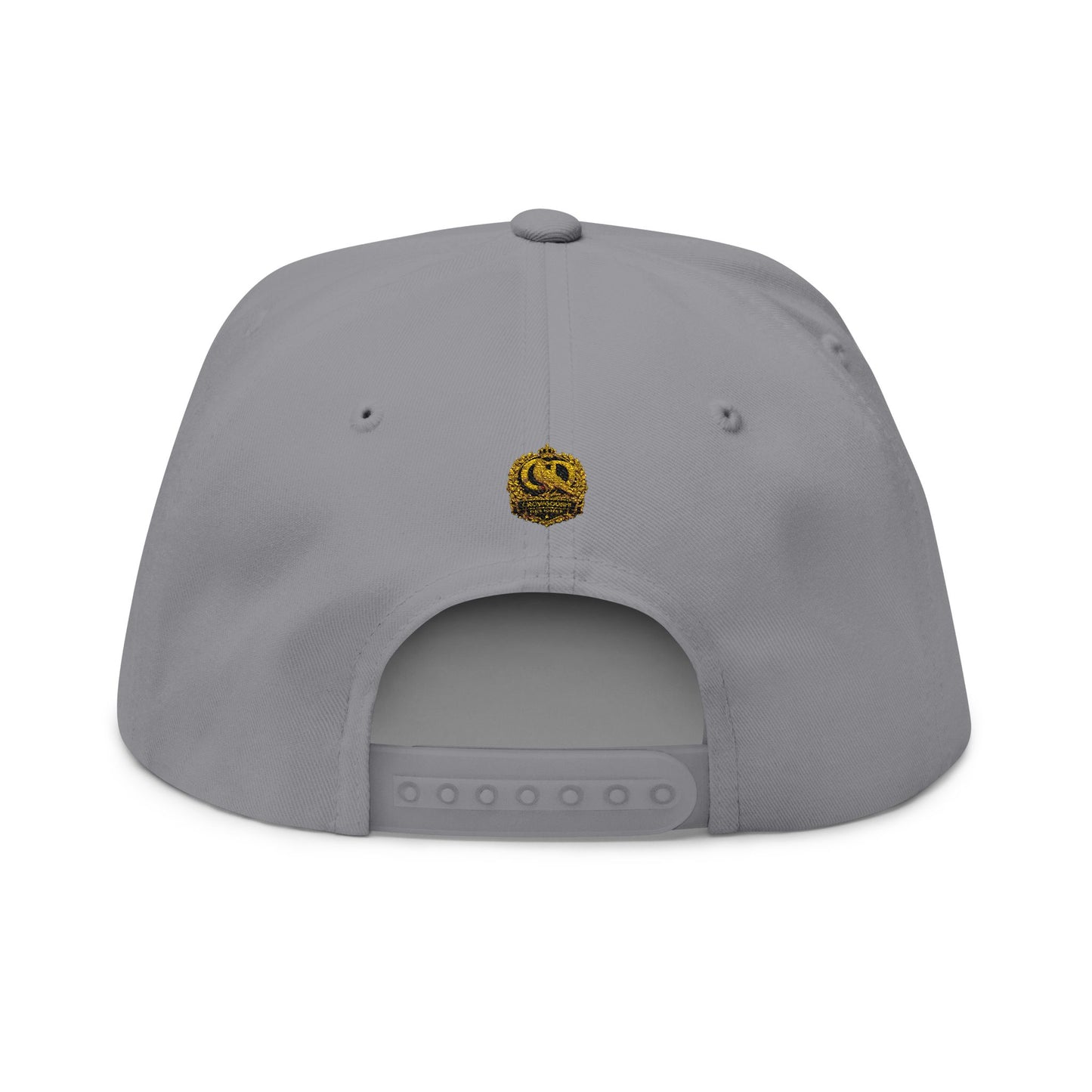 Crowgodshi Designer Signature Flat Bill Cap