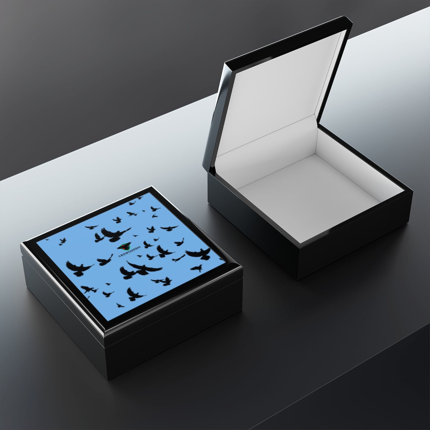 Elegant Bird Design Jewelry Box - Perfect for Gifts & Storage