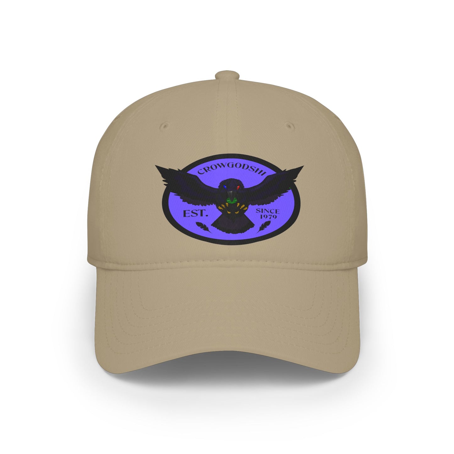 Crowgodshi Duckbill Hat, PURPLE LOGO