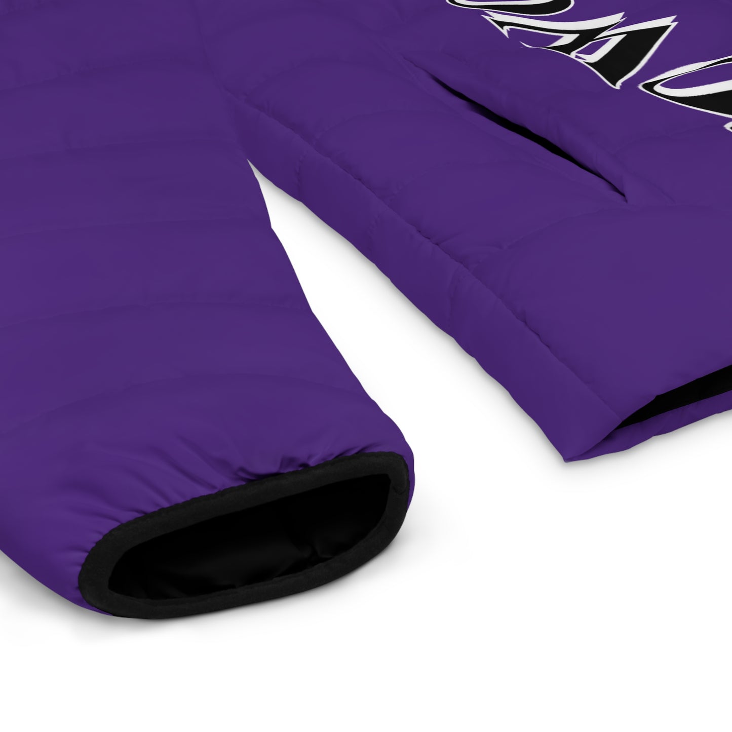 3rd Generation Men's CROWGODSHI Puffer Jacket, PURPLE