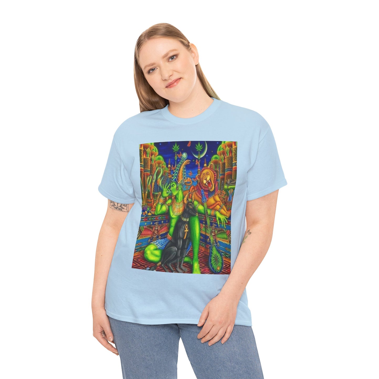 Crowgodshi "GREEN GOD MAGIC" Gic Crow Edition T-Shirt