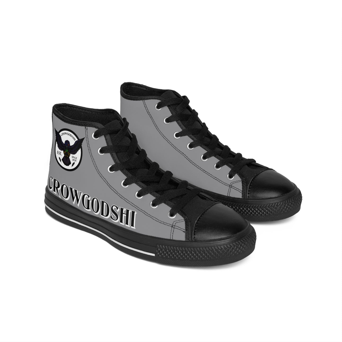 Crowgodshi High-Tops, GREY