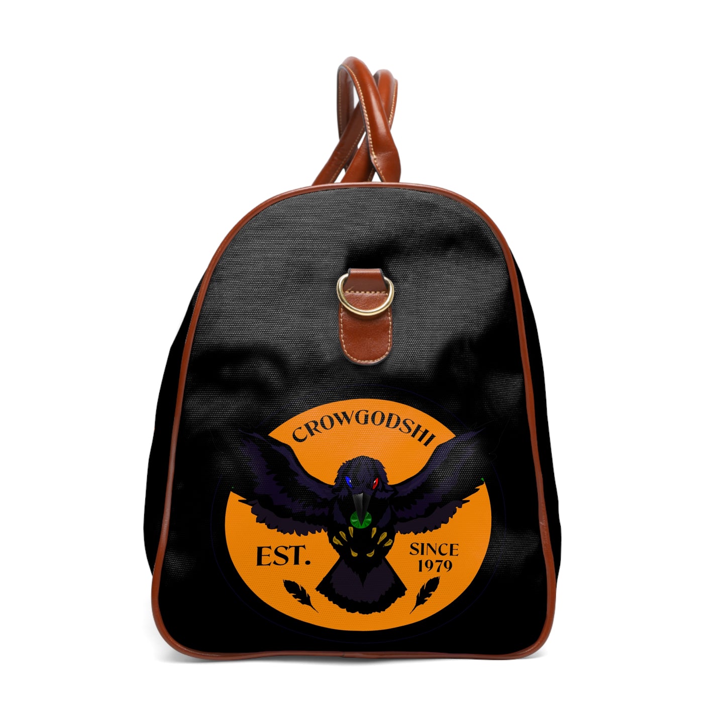 Crowgodshi Designer Waterproof Travel Bag, ORANGE