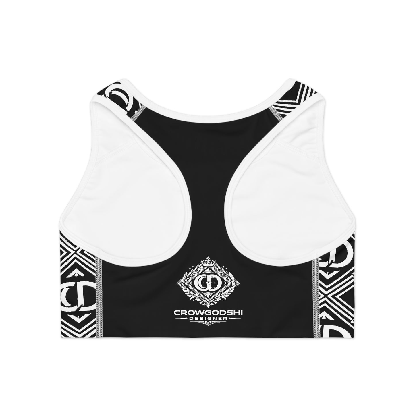 Crowgodshi Designer Sports Bra