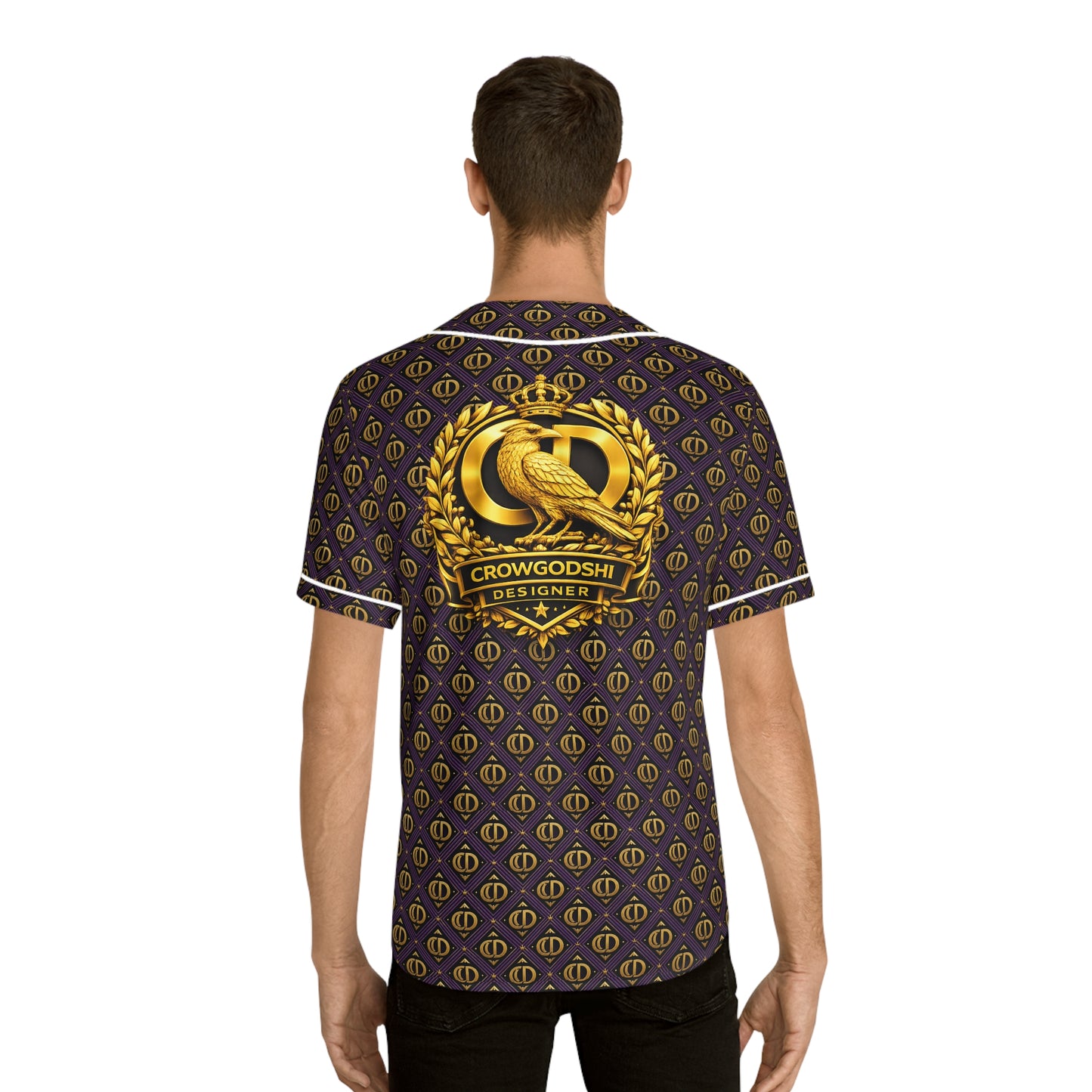 Crowgodshi Designer Baseball Jersey
