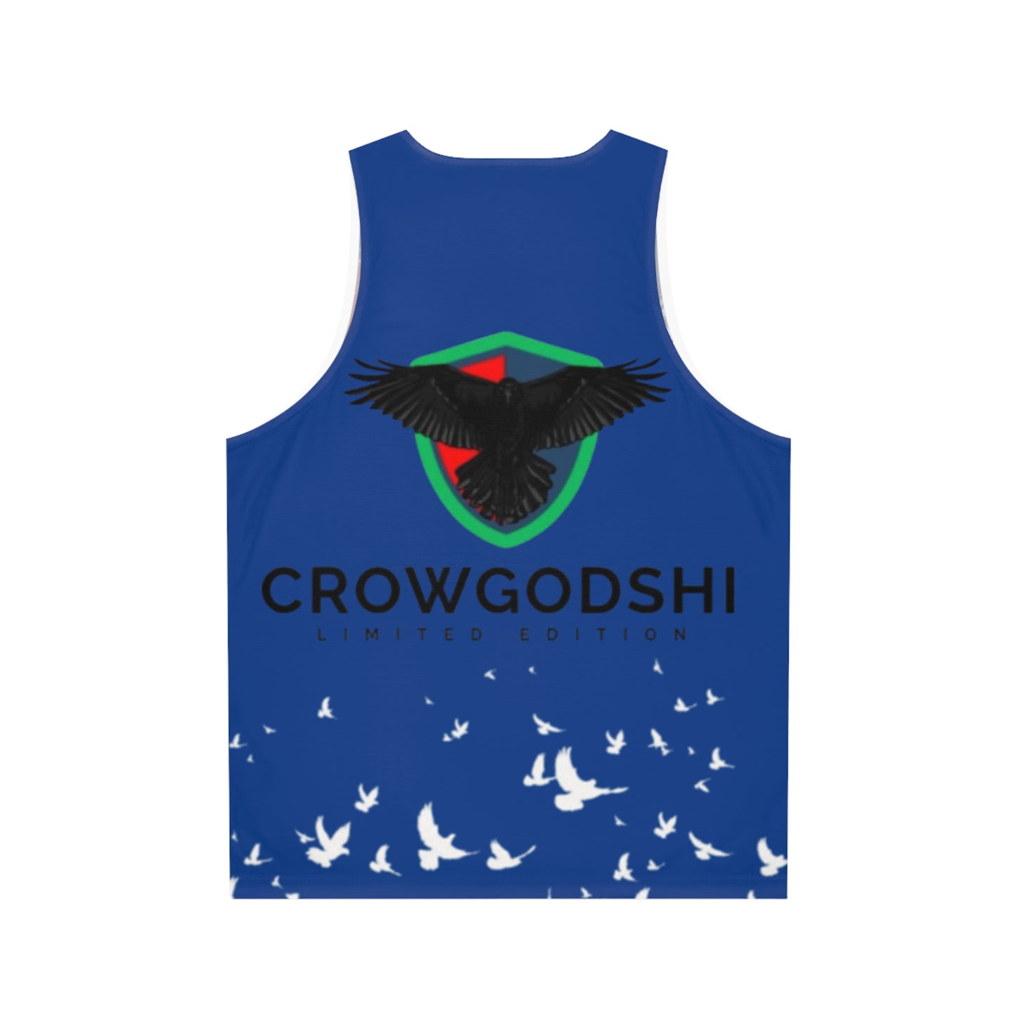 Unisex American Flag Tank Top - Limited Edition Crowgodshi Design