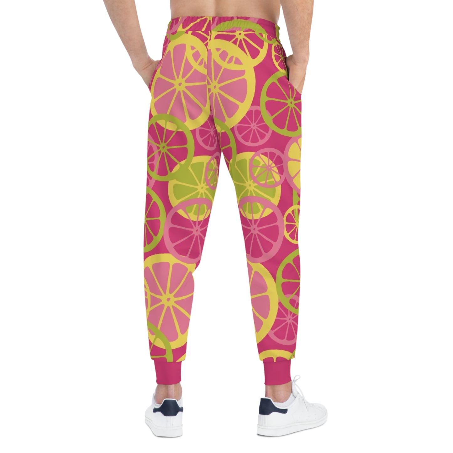 Crowgodshi Designer Lemon/Lime Edition Athletic Joggers