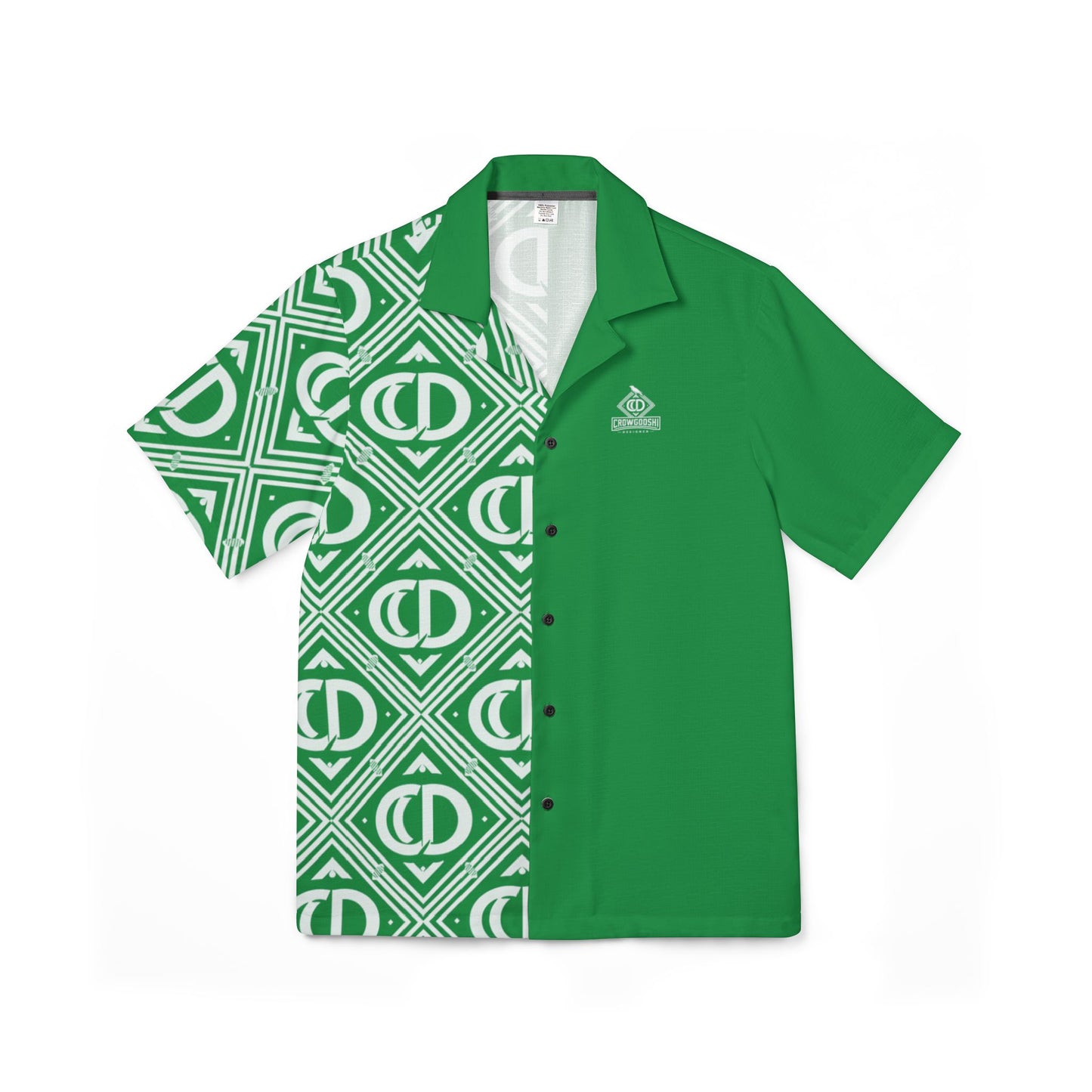 Crowgodshi Designer Tropical Hawaiian Shirt