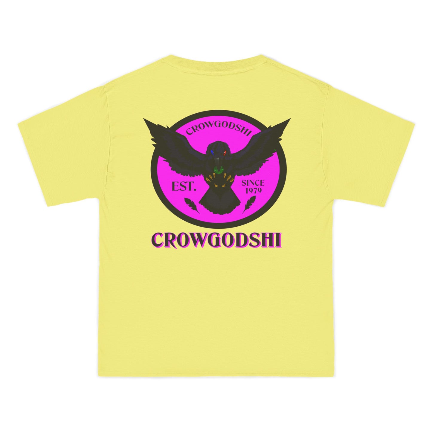Crowgodshi First Generation Limited Edition Beefy-T®, PINK LOGO