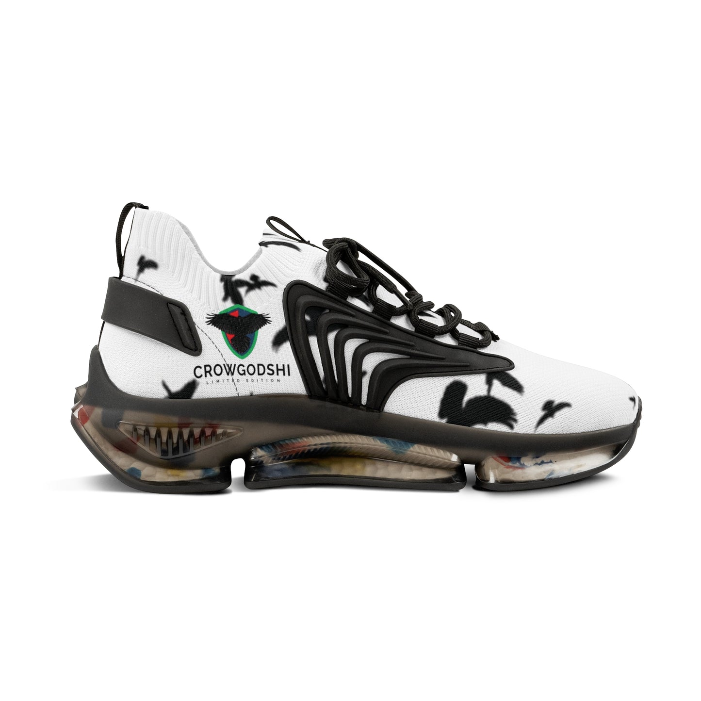 Crowgodshi Designer Crow City Sneakers